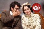 عکس؛ سفر در زمان؛ «شهرزاد» سریال شهرزاد در کنار صابر ابر در یک کافه؛ دهه 90