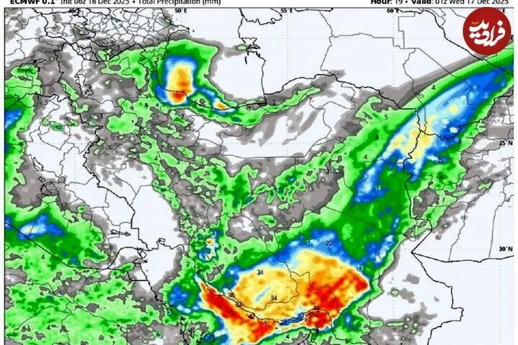 ایران یخ می‌زند؛ بارش برف و باران همچنان ادامه دارد
