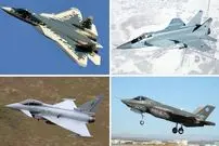 تصاویر| از اف-22 تا سوخو-57؛ آشنایی با 7 مورد از قدرتمندترین هواپیماهای نظامی جهان در نبرد مدرن