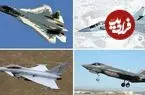 تصاویر| از اف-22 تا سوخو-57؛ آشنایی با 7 مورد از قدرتمندترین هواپیماهای نظامی جهان در نبرد مدرن