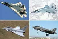 تصاویر| از اف-22 تا سوخو-57؛ آشنایی با 7 مورد از قدرتمندترین هواپیماهای نظامی جهان در نبرد مدرن