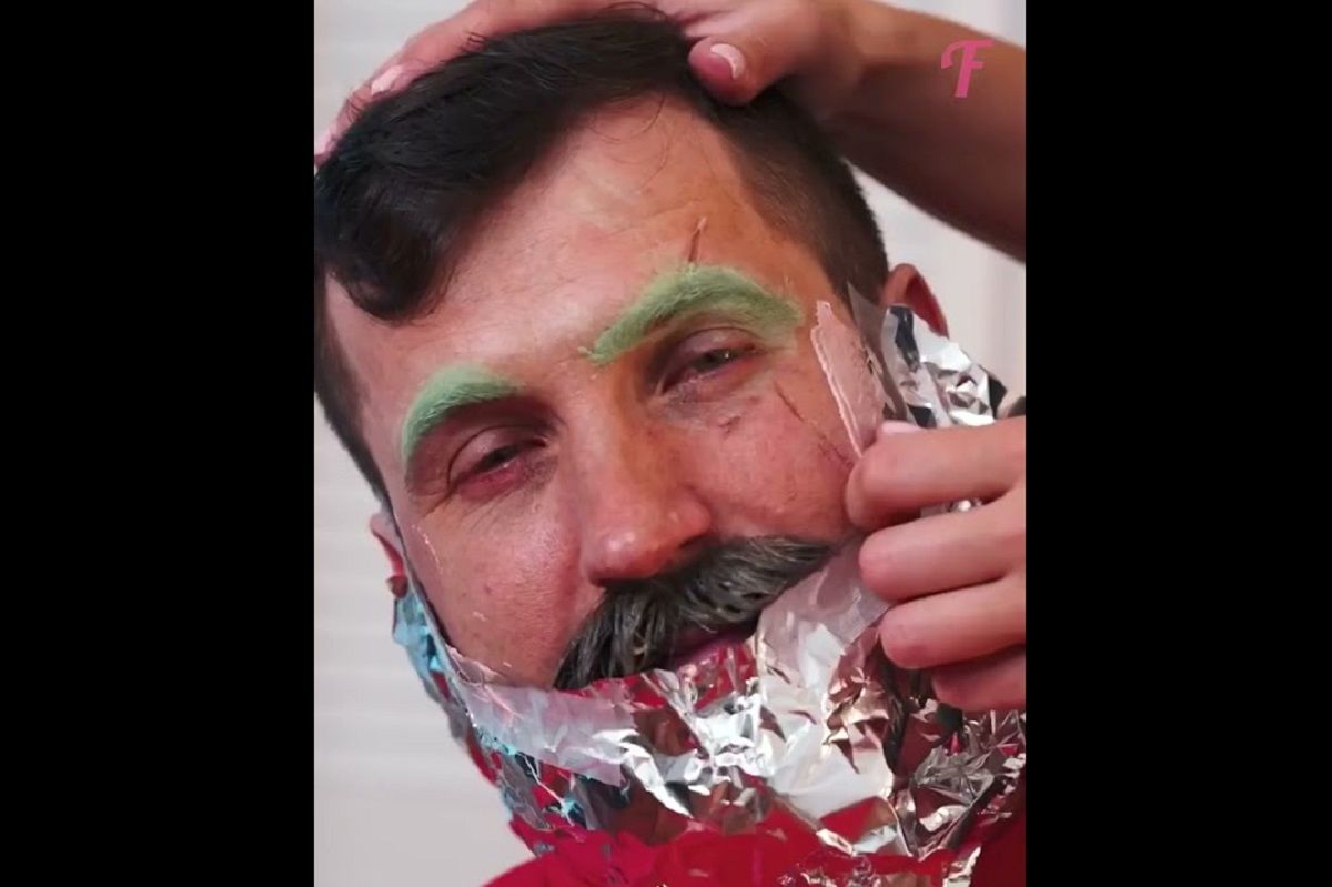 (ویدئو) عملیات نجات مرد بی خانمان؛ تغییر باورنکردنی بعد از آرایش و تغییر لباس