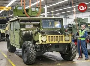 ببینید| چگونه ارتش آمریکا هاموی و دیگر خودروهای زرهی خود را ارتقا می دهد؟