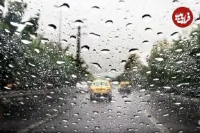 ببینید؛ صبح امروز؛ اولین باران پاییزی در تهران