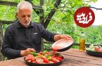 ببینید؛ غذای روستایی در ترکیه؛ پخت یک غذای متفاو با برنج، کنگر و گوشت
