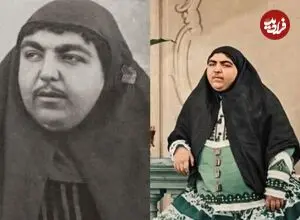 عکس| سفر زمان؛ «تاج السلطنه، دختر ناصرالدین شاه» در ایام کودکی؛ اواخر دهه 1260