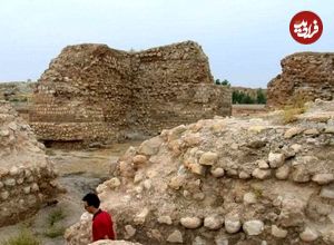 (عکس) ‏سفر به ایران قدیم؛ قصر شیرین، ایران؛ ۱۲۴ سال پیش