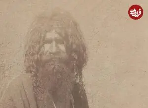 عکس| سفر زمان؛ تصویری از یک «گدای ایرانی» در حدود 140 سال قبل
