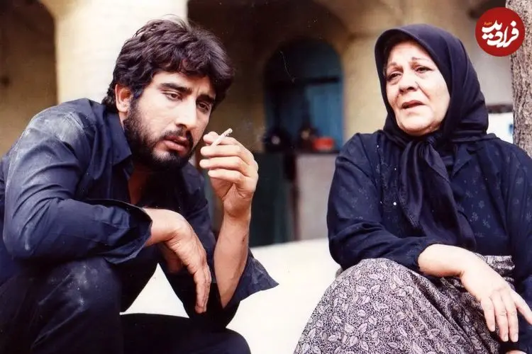 عکس| سفر در زمان؛ «علی» سریال آینه عبرت در 58 سالگی و در کنار ایرج نوذری؛ سال 1400