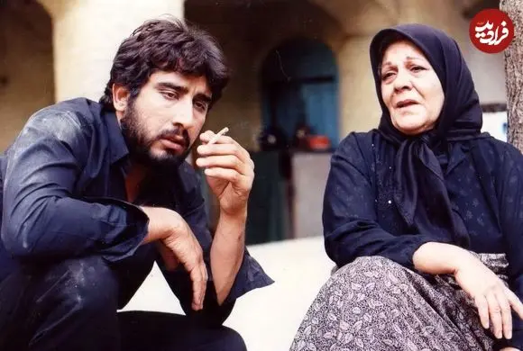 عکس| سفر در زمان؛ «علی» سریال آینه عبرت در 58 سالگی و در کنار ایرج نوذری؛ سال 1400