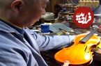 ببینید؛ نحوه ساخت یک ویولن دست ساز توسط استاد ماهر ژاپنی 