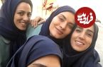 عکس| سفر در زمان؛ «مامان صدیقه» در پشت صحنه سریال بچه مهندس 1؛ سال 97
