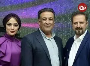 عکس| سفر زمان؛ «امید ثروتیان» (سریال آنام) در 29 سالگی با فرزند نوزادش در تخت‌خواب