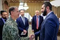 ببینید؛ احمد الشرع و فرمانده سنتکام با هم بسکتبال بازی کردند! 