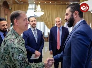 ببینید؛ احمد الشرع و فرمانده سنتکام با هم بسکتبال بازی کردند! 