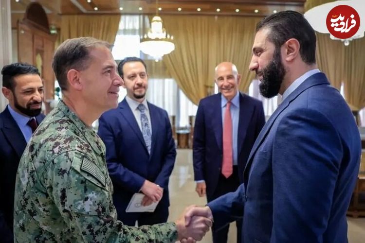 ببینید؛ احمد الشرع و فرمانده سنتکام با هم بسکتبال بازی کردند! 