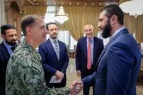 ببینید؛ احمد الشرع و فرمانده سنتکام با هم بسکتبال بازی کردند! 
