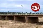 ببینید؛ این رودخانه را قبل و بعد از بارندگی‌ها ببینید؛ بازگشت زندگی به بستر خشک رودخانه