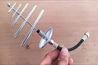 (ویدئو) نحوه ساخت قوی‌ترین آنتن تلویزیون روی زمین با وسایل دور ریختنی