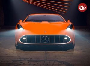 تصاویر؛ رونمایی از مرسدس AMG GT XX؛ سوپر سدان برقی با زبان طراحی جدید