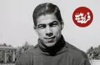 عکس| سفر زمان؛ «غلامرضا تختی» با لبخند پشت دوربین فیلمبرداری؛ دهه 30