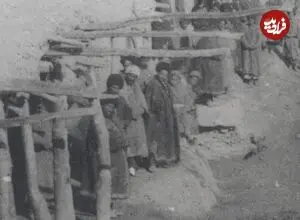 عکس| سفر زمان؛ منظرۀ یک روستا در خراسان در دوران قاجار