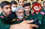 عکس؛ سفر به تاریخ؛ «سردار قاآنی» در بیمارستان بعد از مجروحیت در جبهه؛ دهۀ 60
