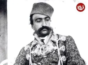 عکس| سفر زمان؛ «ناصرالدین شاه» در کنار چادرش در کوهستان