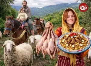 ببینید| غذای روستایی در مراکش؛ پخت رفیسای سنتی با بلدرچین