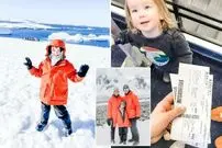 تصاویر| کودک جهانگرد؛ پسربچه‌ای که در ۷ سالگی به هر ۷ قاره جهان سفر کرده است