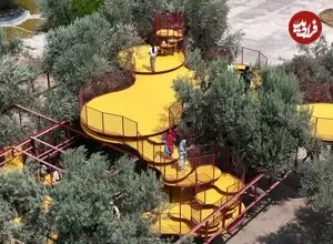 معماری متفاوت یک «زمین بازی» در مینودشت