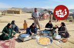 ببینید؛ غذای عشایری در ایران؛ پخت نان سنتی و کوکوی مرغ