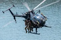 عکس| هلیکوپتر AH-6 Little Bird ملقب به «تخم‌مرغ قاتل» که در ۷ دقیقه مونتاژ می‌شود