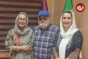 عکس| سفر به گذشته؛ اکبر عبدی و همسرش، معصومه قاسمی در 26 و 14 سالگی؛ سال 65