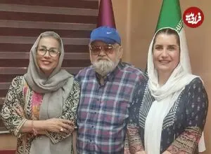 عکس| سفر به گذشته؛ اکبر عبدی و همسرش، معصومه قاسمی در 26 و 14 سالگی؛ سال 65