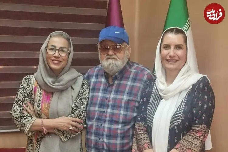 عکس| سفر به گذشته؛ اکبر عبدی و همسرش، معصومه قاسمی در 26 و 14 سالگی؛ سال 65
