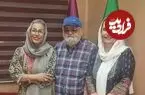 عکس| سفر به گذشته؛ اکبر عبدی و همسرش، معصومه قاسمی در 26 و 14 سالگی؛ سال 65