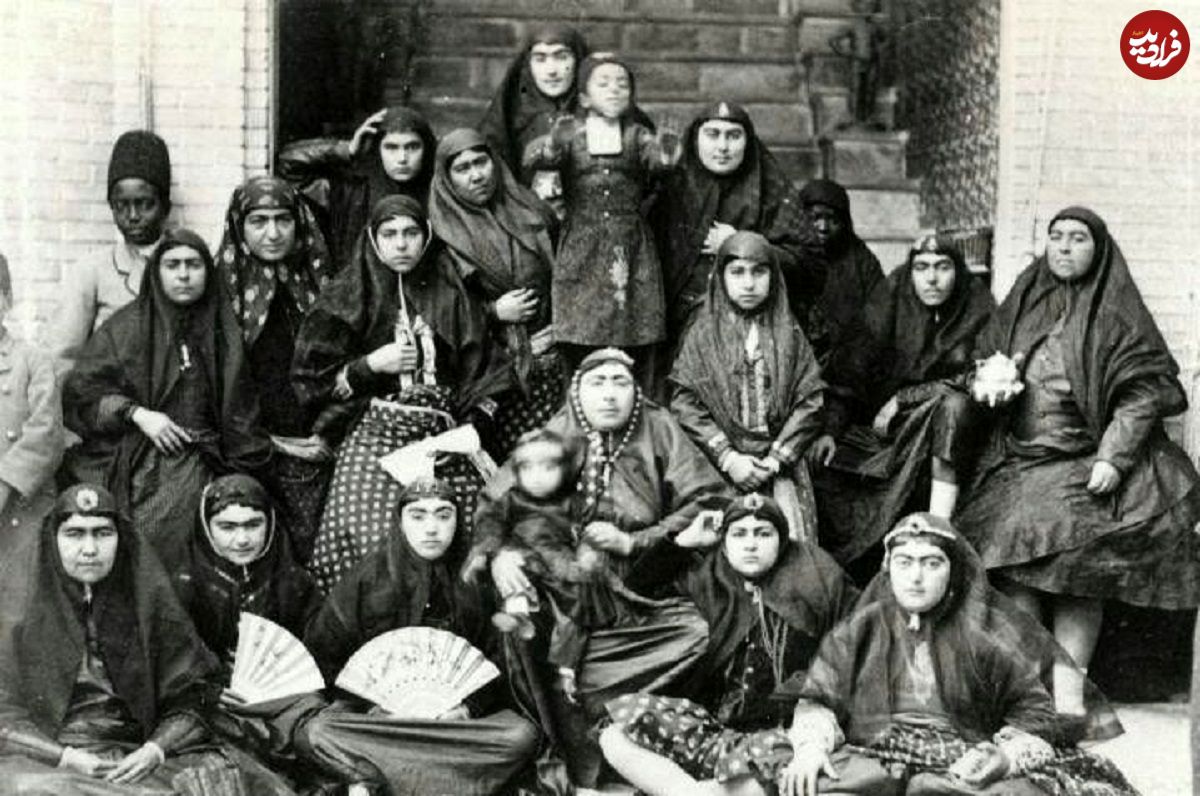 عکس؛ سفر در زمان؛ زنی که مدعی بود همسر ناصرالدین شاه است
