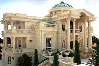 (ویدئو) کاخ هزار میلیاردی یک تاجر مشهور در لواسان با معماری رومی