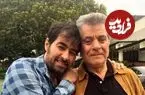 عکس| سفر در زمان؛ «بهروز وثوقی» در جوانی و به همراه برادرزاده اش؛ دهه 50