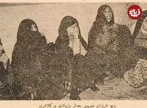 عکس؛ سفر در زمان؛ ۵ زن جیب‌بر اتوبوس‌های تهران دستگیر شدند!