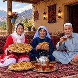ببینید| غذای روستایی در افغانستان؛ فرآیند تهیه بولانی با سیب زمینی و سبزیجات تازه