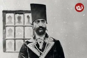 عکس| سفر زمان؛ تصویر رنگی‌شدۀ «ناصرالدین شاه» در 33 سالگی