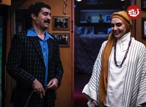 عکس؛ سفر در زمان؛ «بازیگر نقش شری» خارج از سریال پایتخت 7 در لندن؛ سال 1401