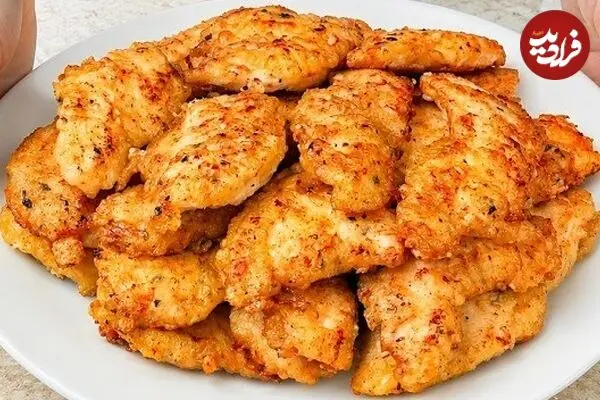 ببینید| طرز تهیه یک غذای ساده با 3 فیله مرغ، یک بادمجان و یک کدو سبز
