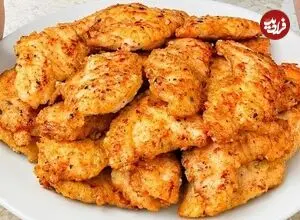 ببینید| طرز تهیه یک غذای ساده با 3 فیله مرغ، یک بادمجان و یک کدو سبز