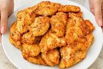 ببینید| طرز تهیه یک غذای ساده با 3 فیله مرغ، یک بادمجان و یک کدو سبز