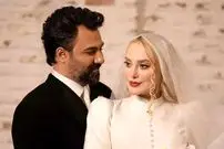 ببینید؛ خواندن عقد آریایی آرام جعفری و بابک انصاری، توسط مرجانه گلچین