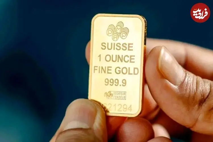 قیمت انس جهانی طلا امروز چهارشنبه 12 فروردین 1405