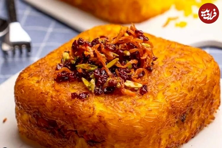 طرز تهیه ته‌چین قیسی قجری؛ غذای مورد علاقه مظفرالدین شاه